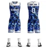Design Shirts Quick Dry Sport Wear Customized Team Mens Youth Basketball Set Jerseys
