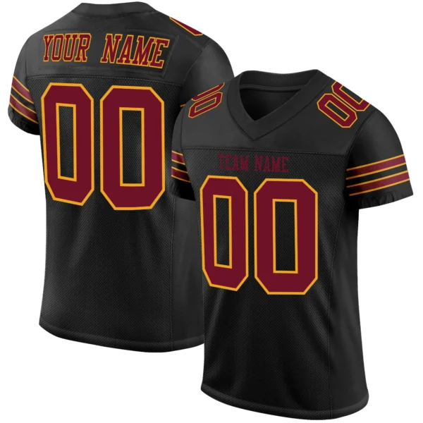 Custom American Football Jersey Personalized Printing Team Name Number Logo Rugby Jerseys Game Training Shirt for Men/Youth