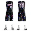 Custom DIY Men Basketball Jerseys Cheap Basketball Uniforms Sets Sleeveless Shirt Team Training Sport Jerseys Outdoor Clothes
