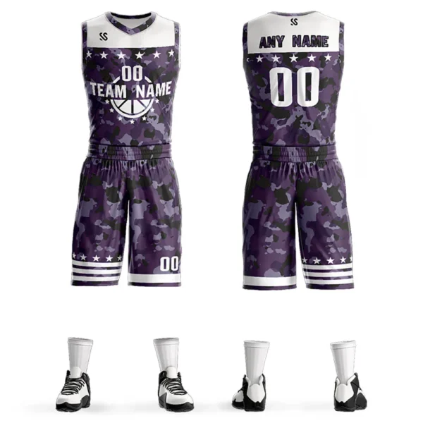 Design Shirts Quick Dry Sport Wear Customized Team Mens Youth Basketball Set Jerseys