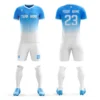 Custom Soccer Jersey Set Printed Team Name/Number Add Logo Fashion Outdoor Sports Short Sleeve Tee Shorts Suit Men/Lady/Youth