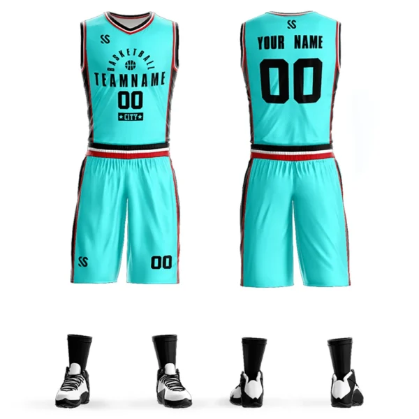 Personal Customizable Basketball Uniform For Men Sportwear Team Name Printed Jerseys Training Tracksuits