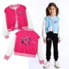 Baseball Jersey Cartoon New Casual Jacket Two-color Splicing Suitable for Spring and Autumn
