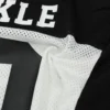 Men's 2025 Summer New American Football Jersey Plus Size Sweatshirt Mesh Short-sleeved T-shirt Top
