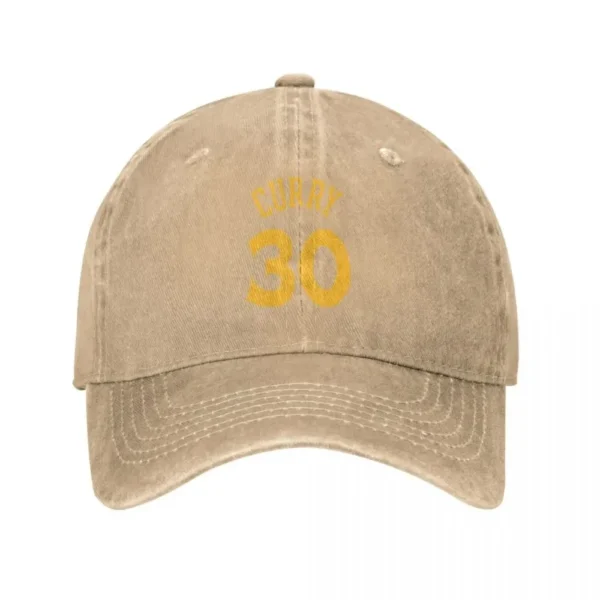 2025 Summer Steph Curry Jersey Baseball Cap For Unisex Men Vintage Trucker Hat Fitted Retro Sunshade Outdoor Sun Baseball Caps