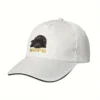 "NOPE" Funny Dog Owner Trucker Hat - Adjustable Snapback Baseball Cap with Cartoon Design, Breathable Mesh Back