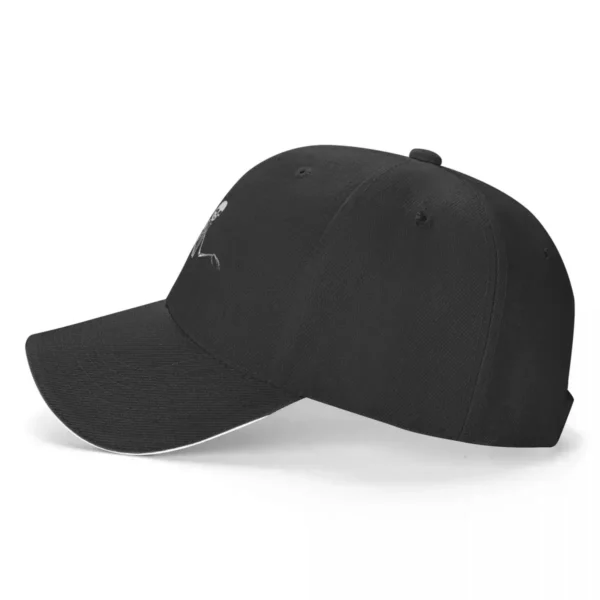 Cute Skeleton Posing Baseball Cap Luxury Man Hat Mountaineering Military Tactical Cap Beach Woman Hats Men's