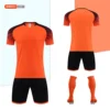 Large Size Adult Football Jerseys Sets Men's Summer Soccer Sweatshirt Personality Custom Letters Number Name T-shirt