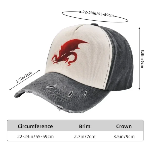 Dragon Age Origins: Blood Dragon V1 Baseball Cap New Hat Golf Hat Snapback Cap Women's Beach Outlet Men's