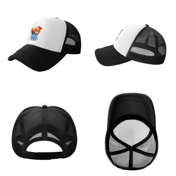 Grizzy And Lemmings Cap Fashion Casual Mesh Baseball Caps Adjustable Hat Hip Hop Summer Unisex Baseball Hats Polychromatic