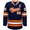 Printed Ice Hockey Jersey Customized Name & Numbers - Design Your Own Ice Hockey Jersey Competition Training Jerseys