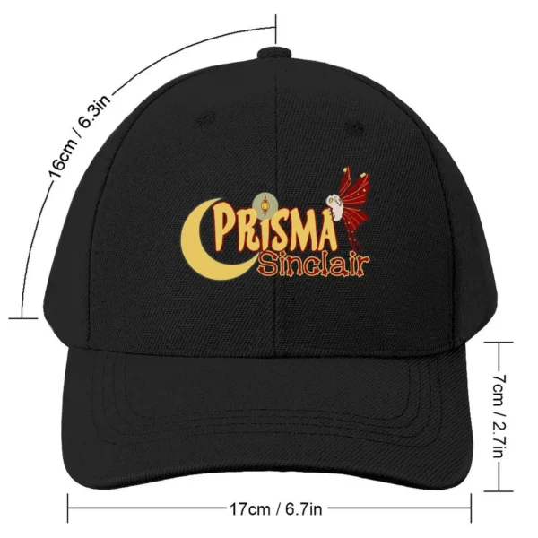 Prisma Sinclair Logo Baseball Cap Golf Wear Icon Hat Luxury Brand Sun Hats For Women Men's