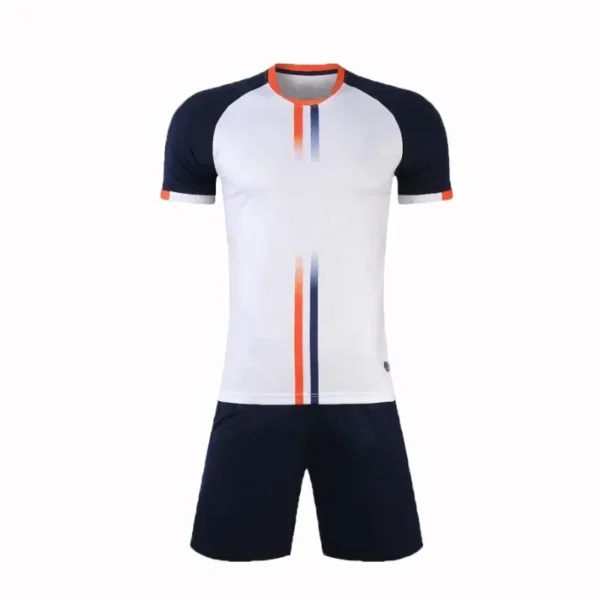 2024 Langmao 21 Children Football Jerseys Men Boys Soccer Clothes Sets Short Sleeve Kids Football Uniforms Adult Kids Soccer
