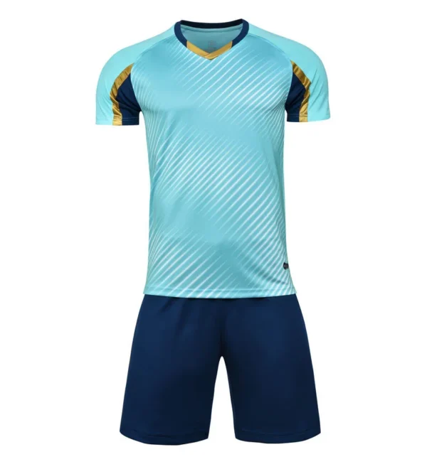 Customized team football uniforms short-sleeved team uniforms children's football jerseys football jersey 24 25 suits team