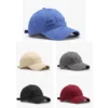 Womens Distressed Baseball Cap Spring Summer Casual Korean Style UV Shield Hat for Fashion Students All-Match Sun Protection