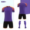Large Size Adult Football Jerseys Sets Men's Summer Soccer Sweatshirt Personality Custom Letters Number Name T-shirt