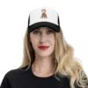 Curious George Cap Fashion Casual Mesh Baseball Caps Adjustable Hat Hip Hop Summer Unisex Baseball Hats Polychromatic