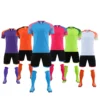Large Size Adult Football Jerseys Sets Men's Summer Soccer Sweatshirt Personality Custom Letters Number Name T-shirt