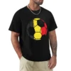 Belgium Fans Belgium Flag World Soccer Jersey Football T-Shirt quick drying street wear graphic shirts men