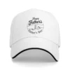 Happy Fathers Day Casual Baseball Cap Summer Best Dad Trucker Hat Wholesale Hiking Fishing Snapback Cap Female Male Classic Caps