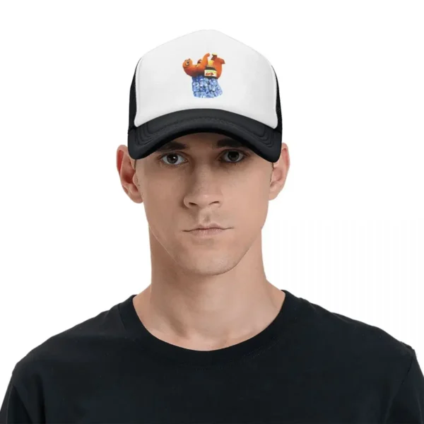 Grizzy And Lemmings Cap Fashion Casual Mesh Baseball Caps Adjustable Hat Hip Hop Summer Unisex Baseball Hats Polychromatic