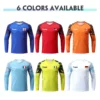 Custom Goalkeeper Jersey Padded Soccer Goalie Shirt Goalkeeper Kit Personalized for Boys Youth Adults with Name Number