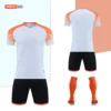 Large Size Adult Football Jerseys Sets Men's Summer Soccer Sweatshirt Personality Custom Letters Number Name T-shirt