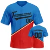Custom Baseball Jersey Black Blue Personalized Baseball Team Shirt Printed Name Number Baseball Fans Gift for Men Women Youth