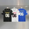 European and American Street Fashion Brands Loose Fit for Couples American Retro Sports Jerseys Short Sleeved Football Jerseys